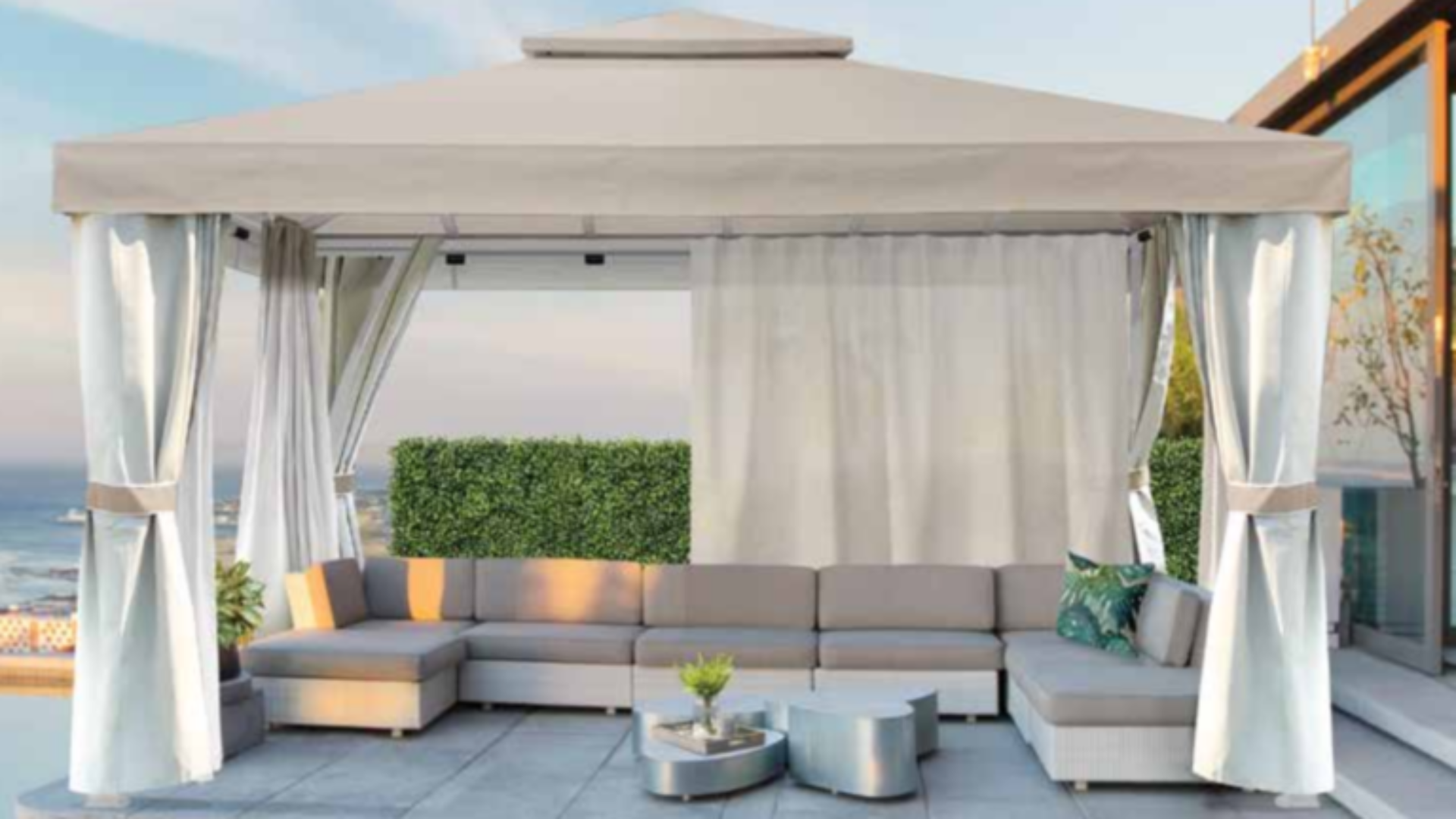 Finding the Right Covering Options When Purchasing an Open Air Cabana